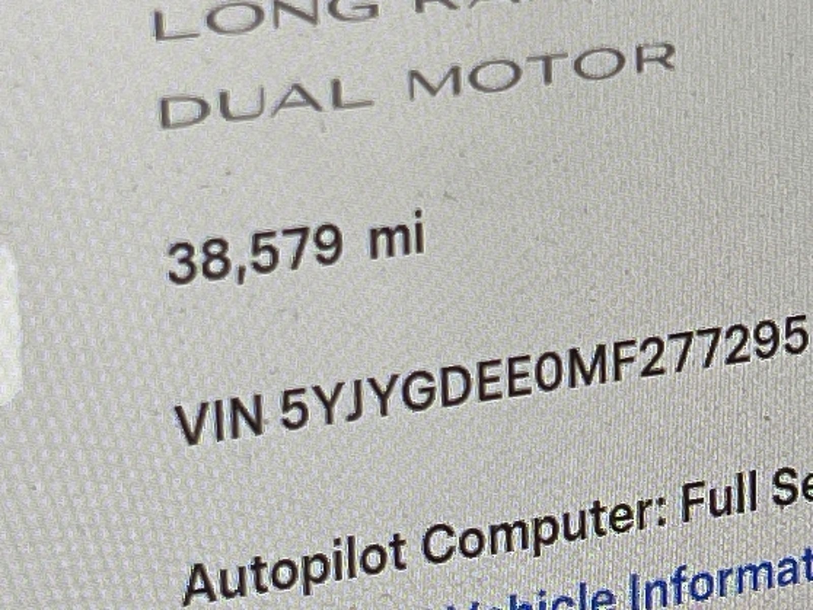 used 2021 Tesla Model Y car, priced at $28,988
