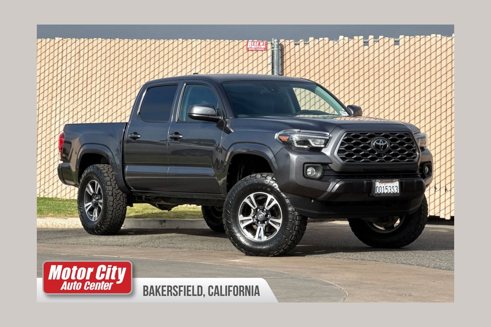 Magnetic Gray Metallic 2023 Toyota Tacoma Pickup Truck Four-Wheel Drive 6-Speed Automatic