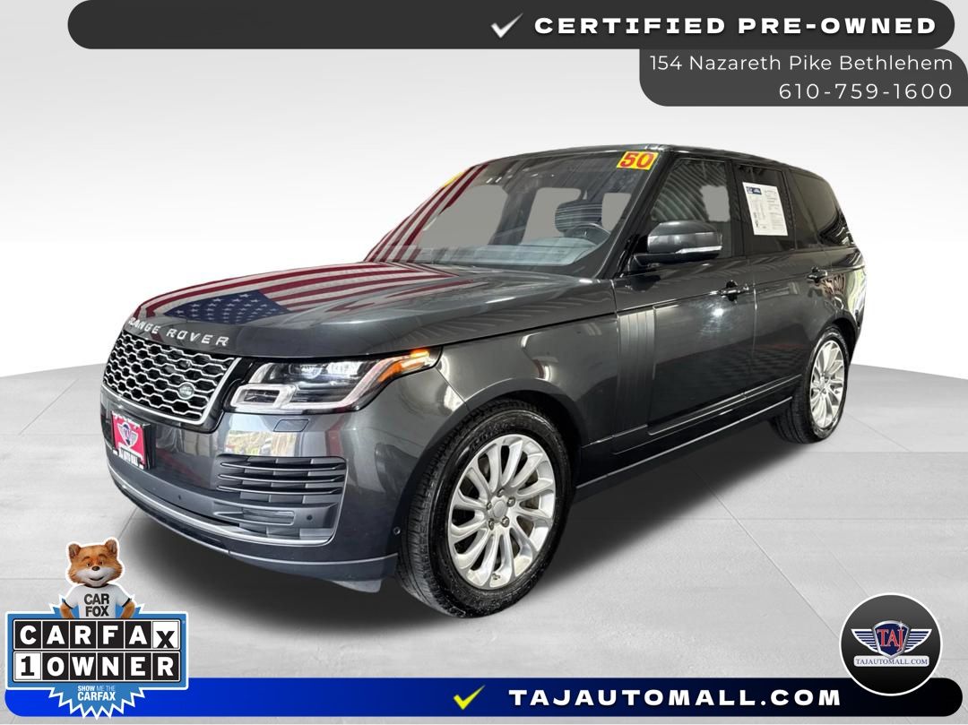 Gray 2018 Land Rover Range Rover SUV / Crossover All-Wheel Drive 8-Speed Automatic