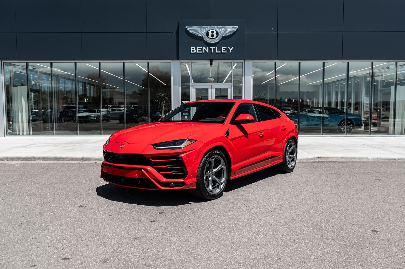 Rosso Anteros Metallic 2022 Lamborghini Urus AWD SUV / Crossover All-Wheel Drive 8-Speed Automatic