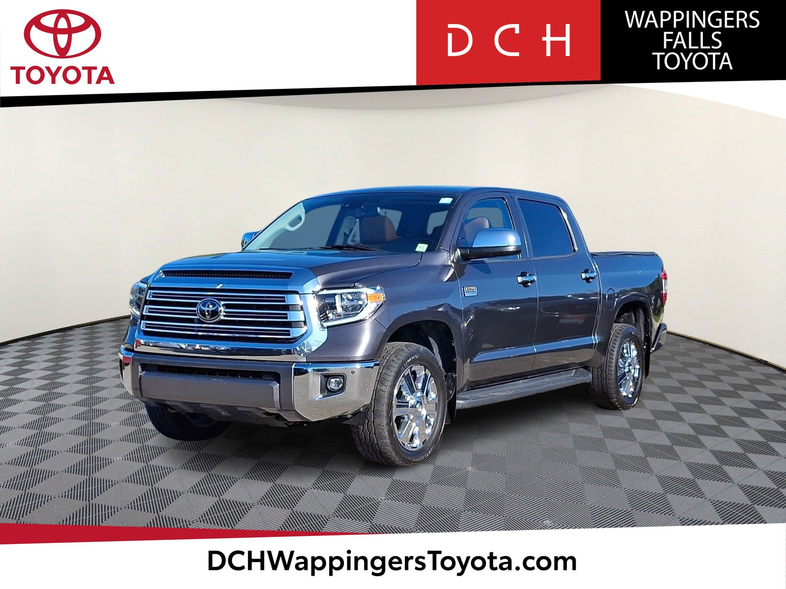 Magnetic Gray Metallic 2021 Toyota Tundra Pickup Truck Four-Wheel Drive 6-Speed Automatic