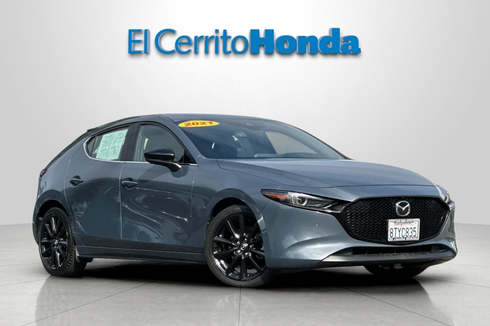 Polymetal Gray Metallic 2021 Mazda MAZDA3 Hatchback All-Wheel Drive 6-Speed Automatic