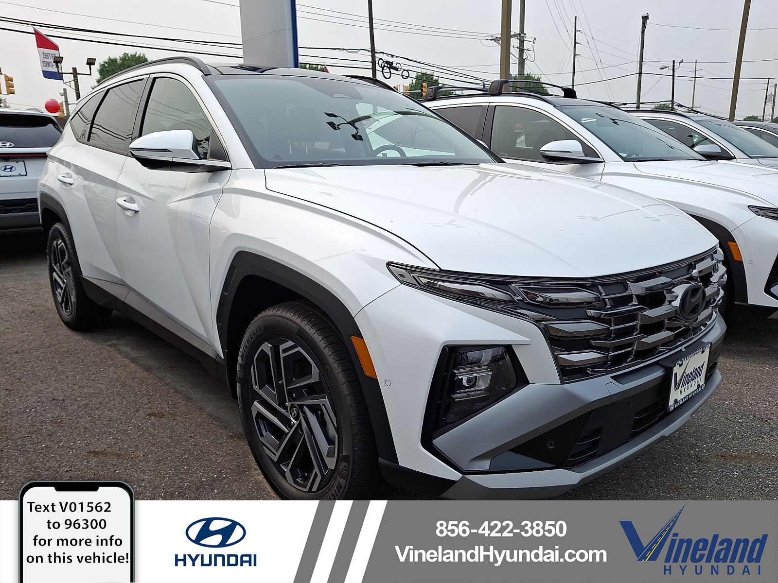 Creamy White Pearl 2026 Hyundai Tucson Hybrid Plug-In SUV / Crossover All-Wheel Drive 6-Speed Automatic