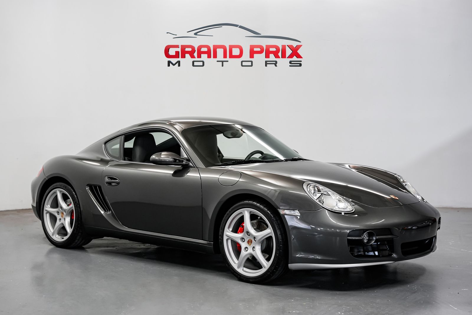 Atlas Gray Metallic 2006 Porsche Cayman S Coupe Rear-Wheel Drive 6-Speed Manual Overdrive