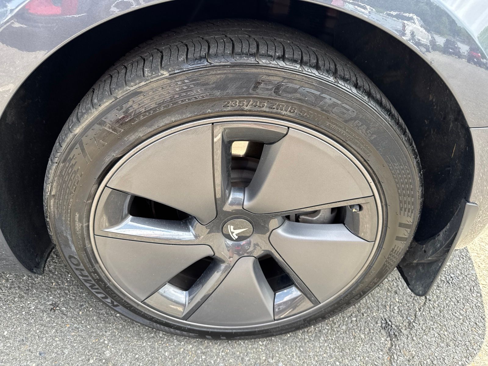 Used 2023 Midnight Silver Metallic Tesla Base image 24