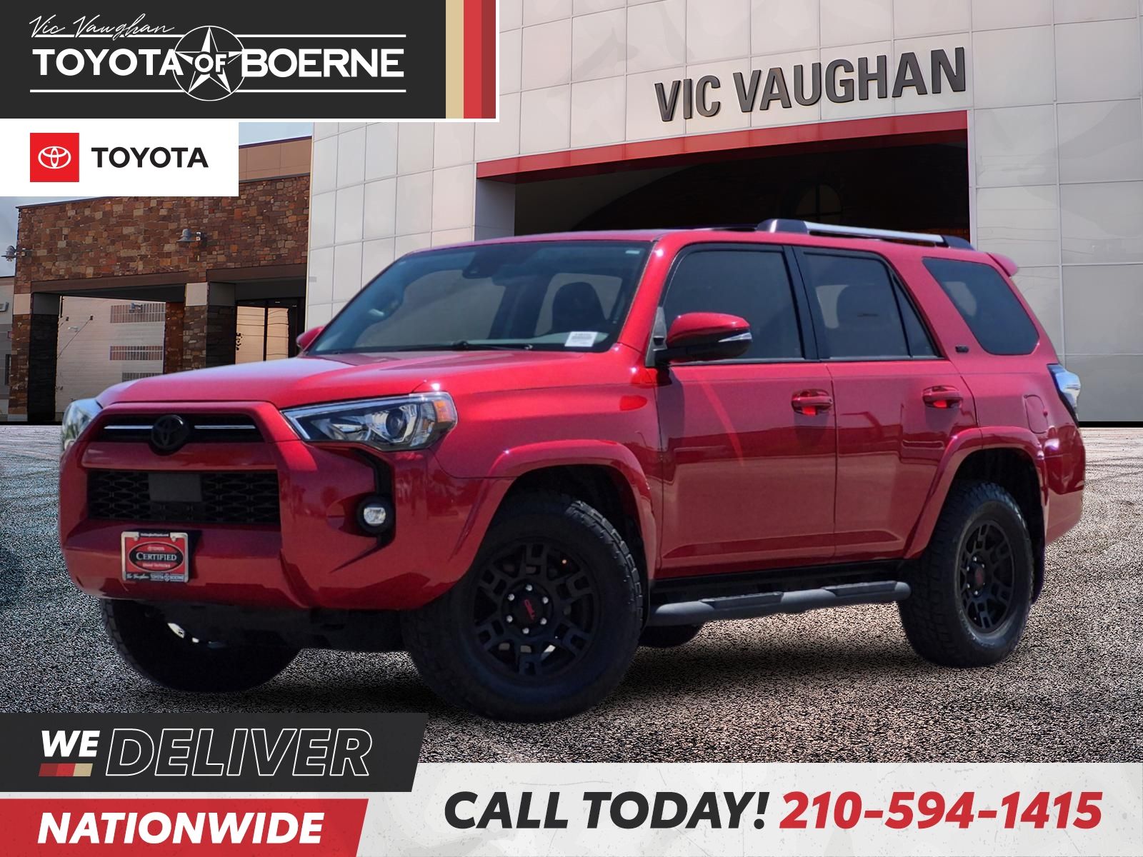Barcelona Red Metallic 2024 Toyota 4Runner SUV / Crossover 4X2 5-Speed Automatic