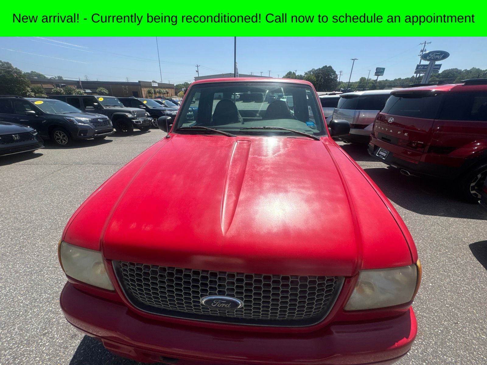 2001 Ford Ranger Pickup Truck Rear-Wheel Drive 5-Speed Automatic