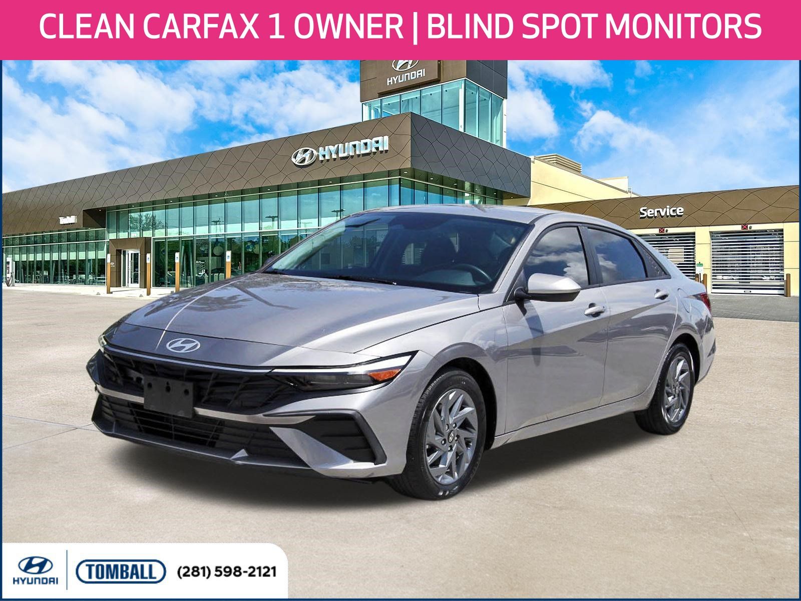Fluid Metal 2024 Hyundai Elantra Sedan Front-Wheel Drive Continuously Variable Transmission