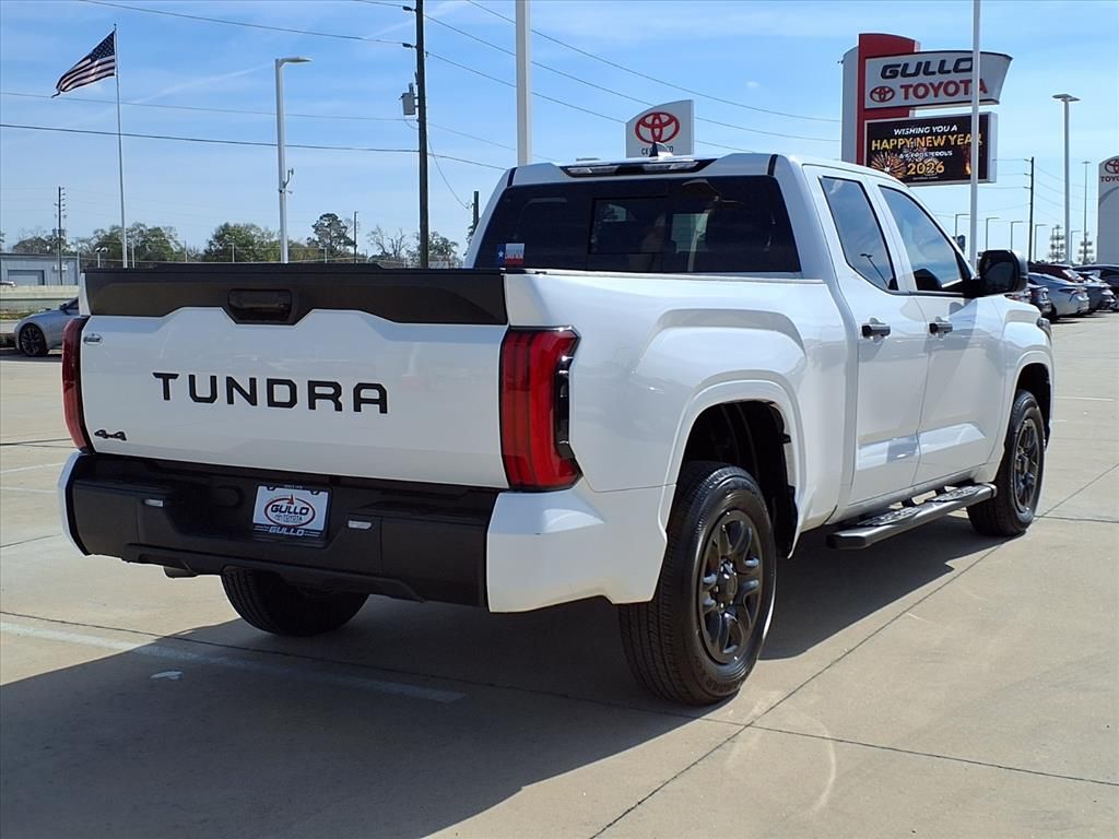 2025 Toyota Tundra SR White at Gullo Toyota