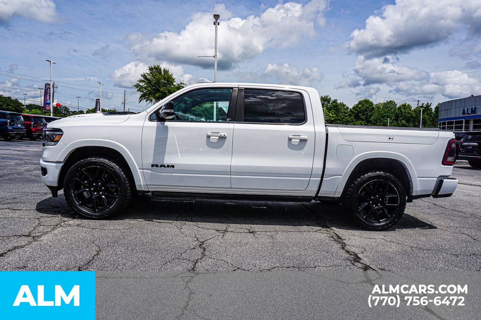 Used 2021 White Ram Laramie image 7