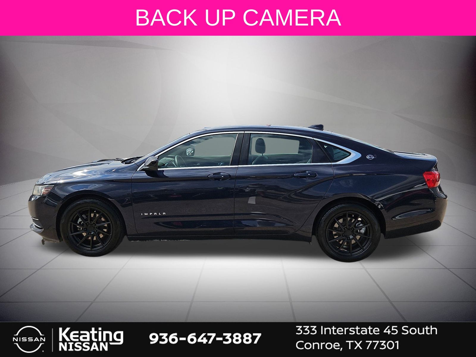 2018 Chevrolet Impala LS Blue at Durrett Motor Company
