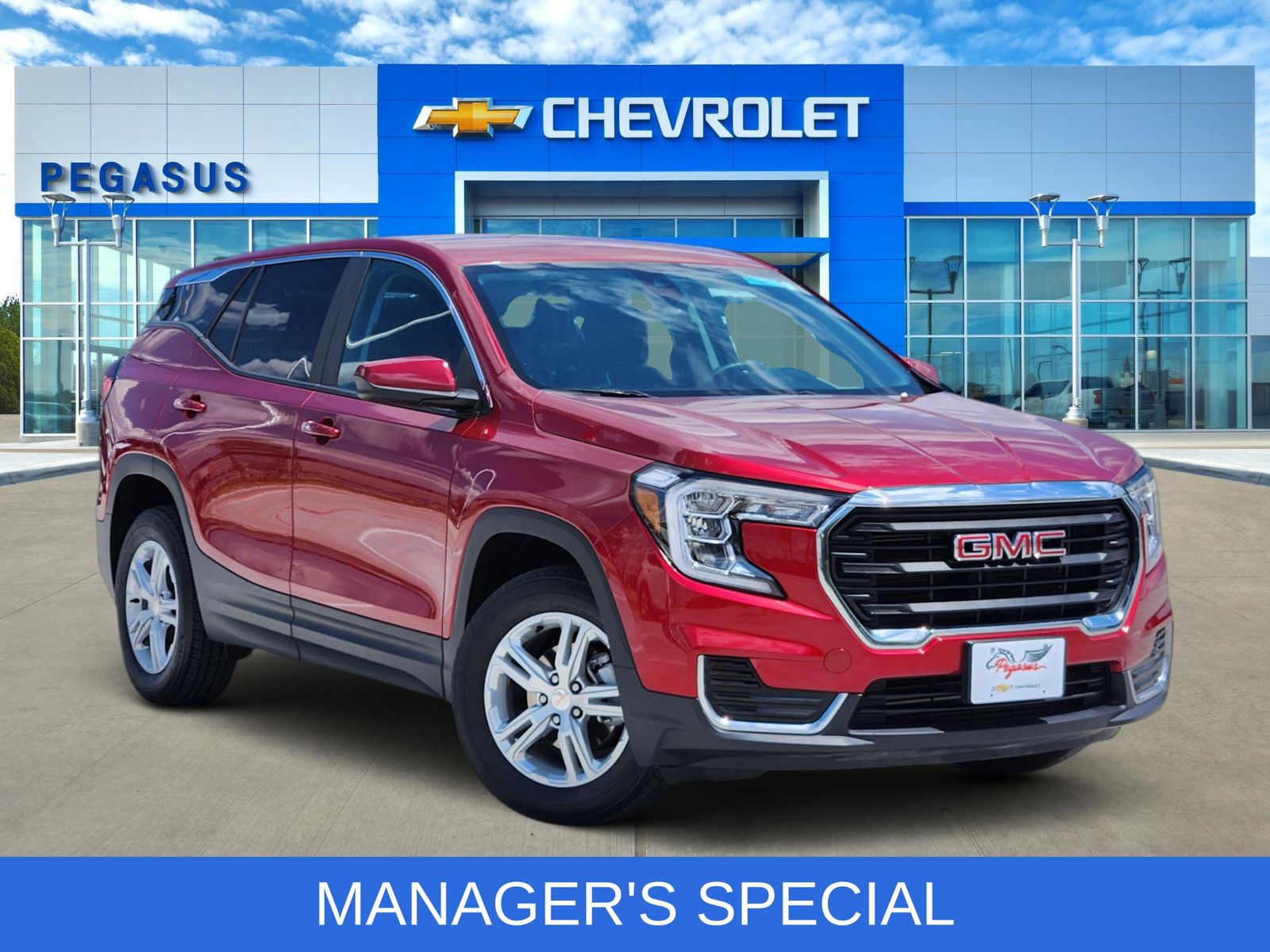 Volcanic Red Tintcoat 2024 GMC Terrain SUV / Crossover All-Wheel Drive 9-Speed Automatic