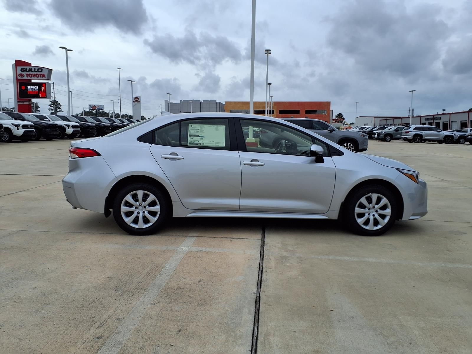 2026 Toyota Corolla Hybrid LE Silver at Don McGill Toyota