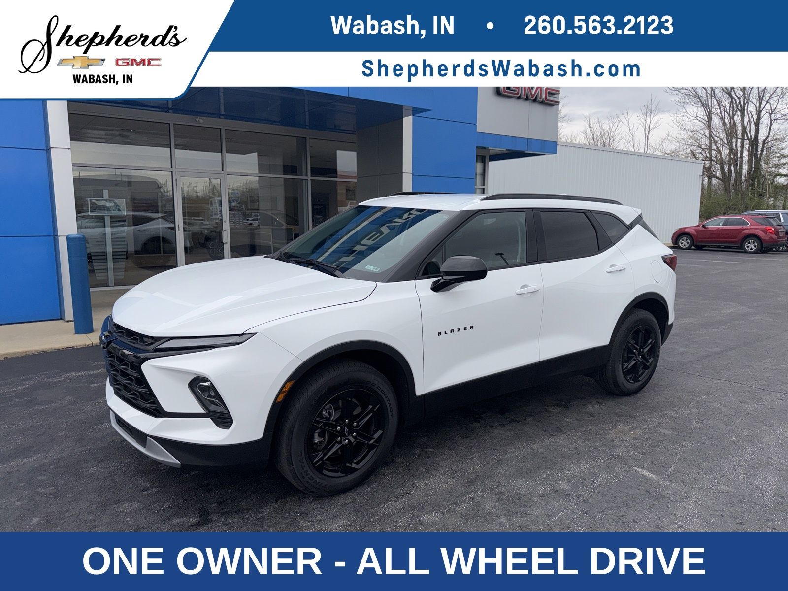 Summit White 2023 Chevrolet Blazer 2LT AWD SUV / Crossover All-Wheel Drive 9-Speed Automatic Overdrive