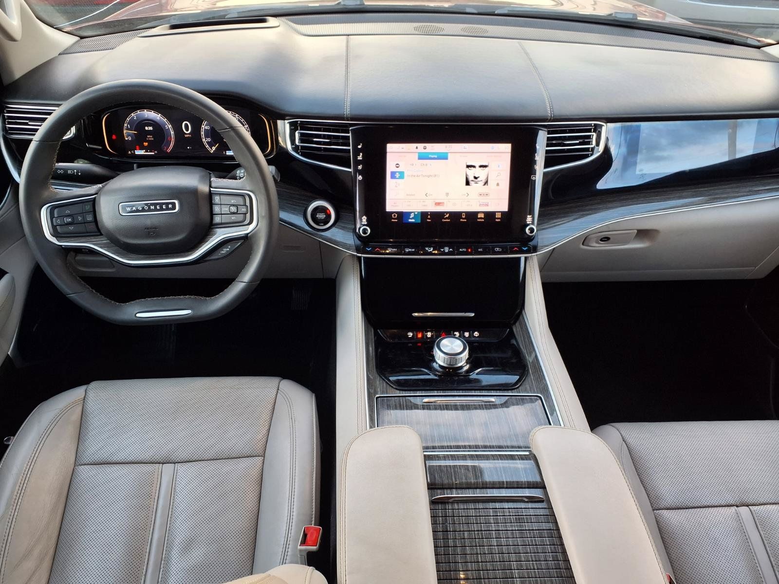 2022 Jeep Wagoneer Series III Red at Bayshore Chrysler Jeep Dodge Ram