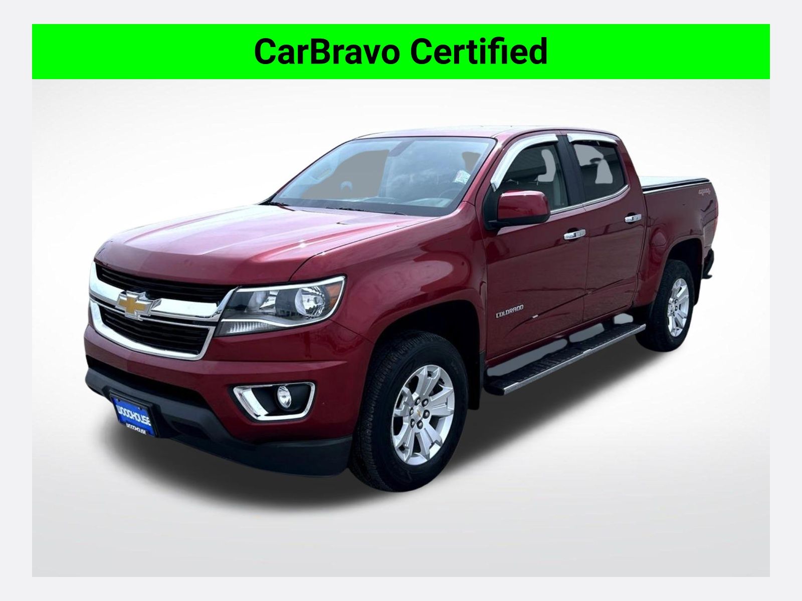 Cajun Red Tintcoat 2019 Chevrolet Colorado Pickup Truck Four-Wheel Drive 8-Speed Automatic