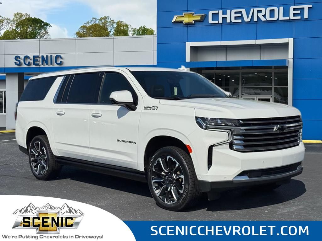 Summit White 2024 Chevrolet Suburban SUV / Crossover Four-Wheel Drive