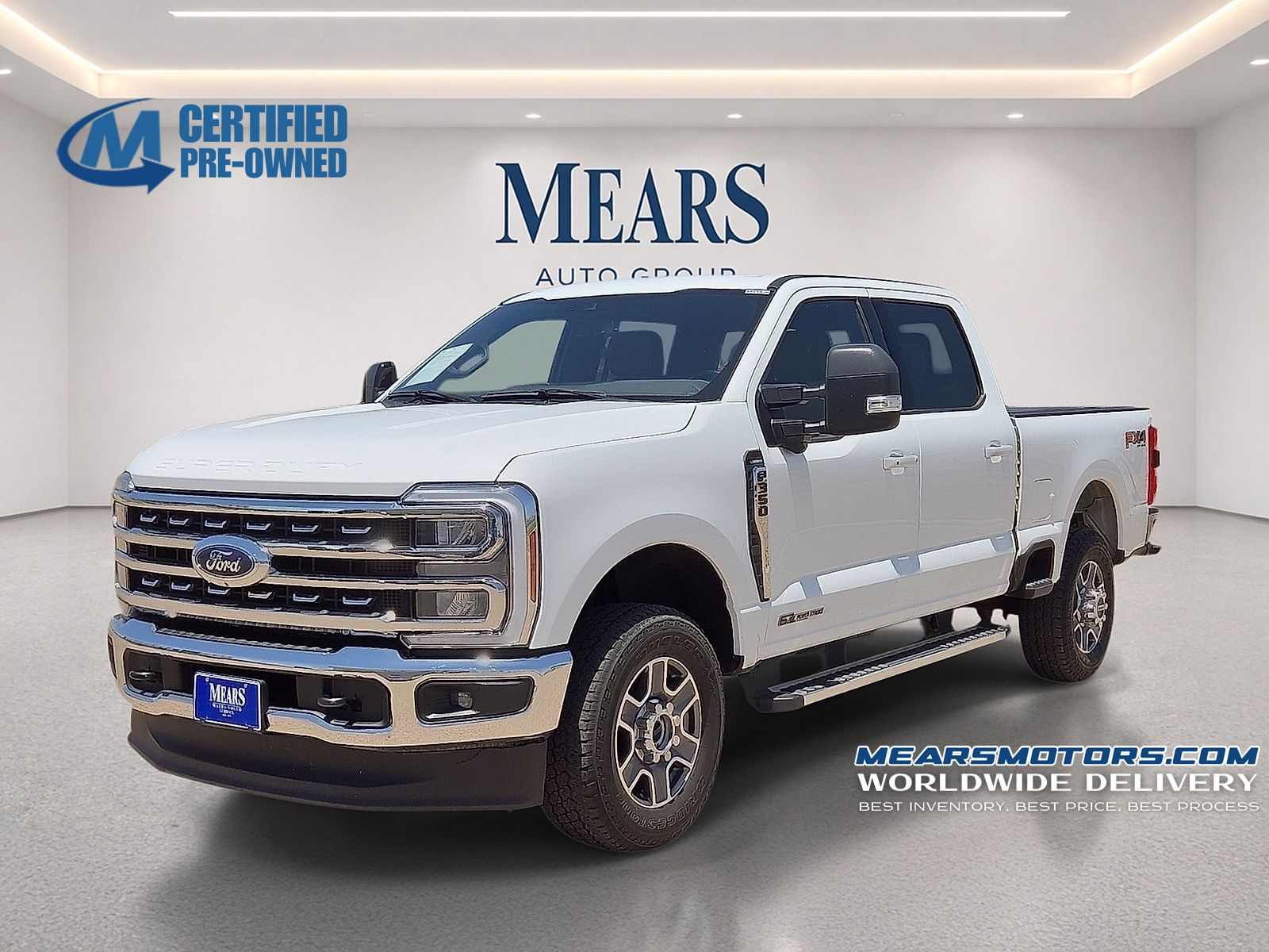 Oxford White 2024 Ford F-350 Super Duty Pickup Truck Four-Wheel Drive Automatic