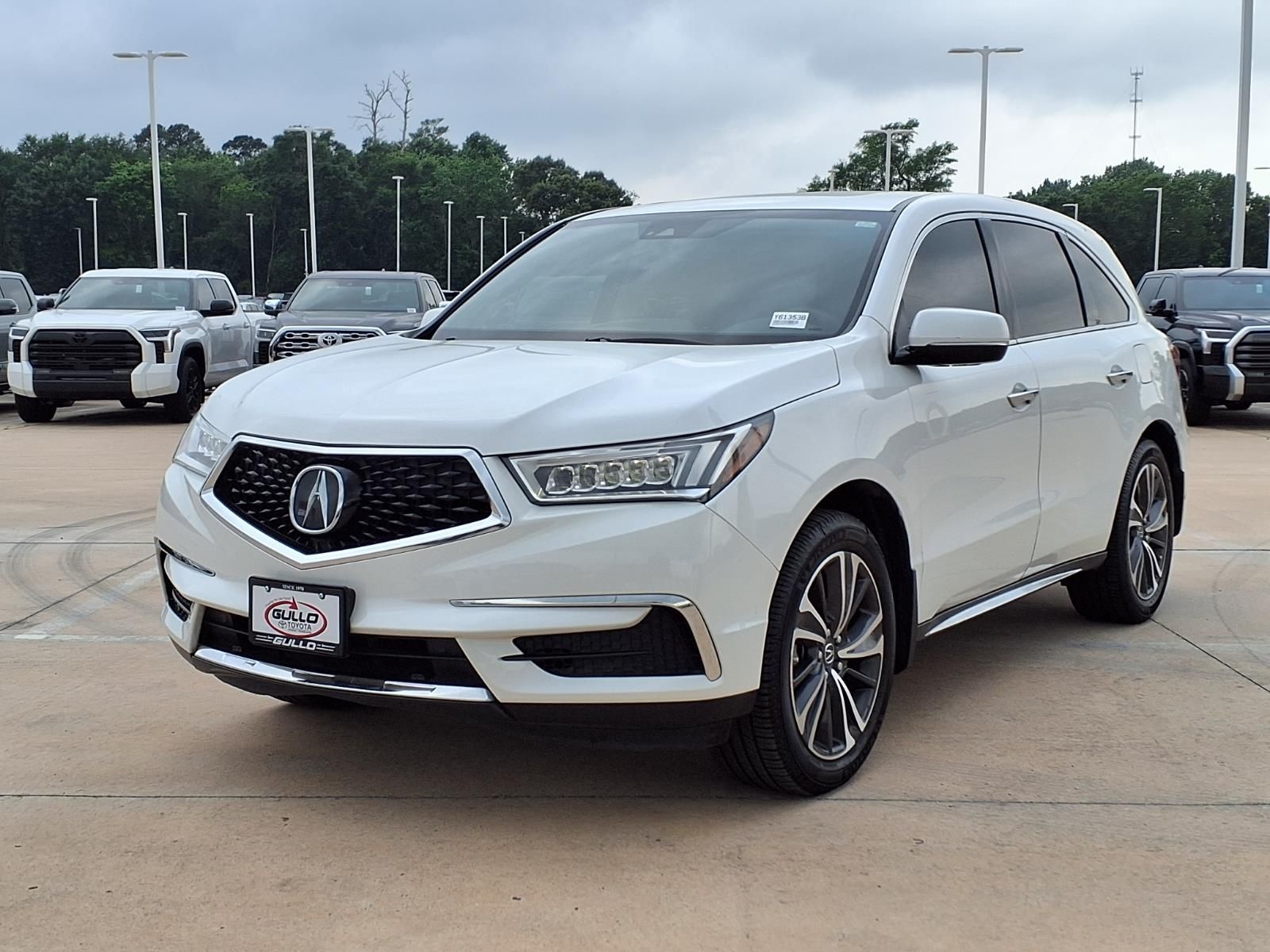 2020 Acura MDX Technology White at Genesis of Spring