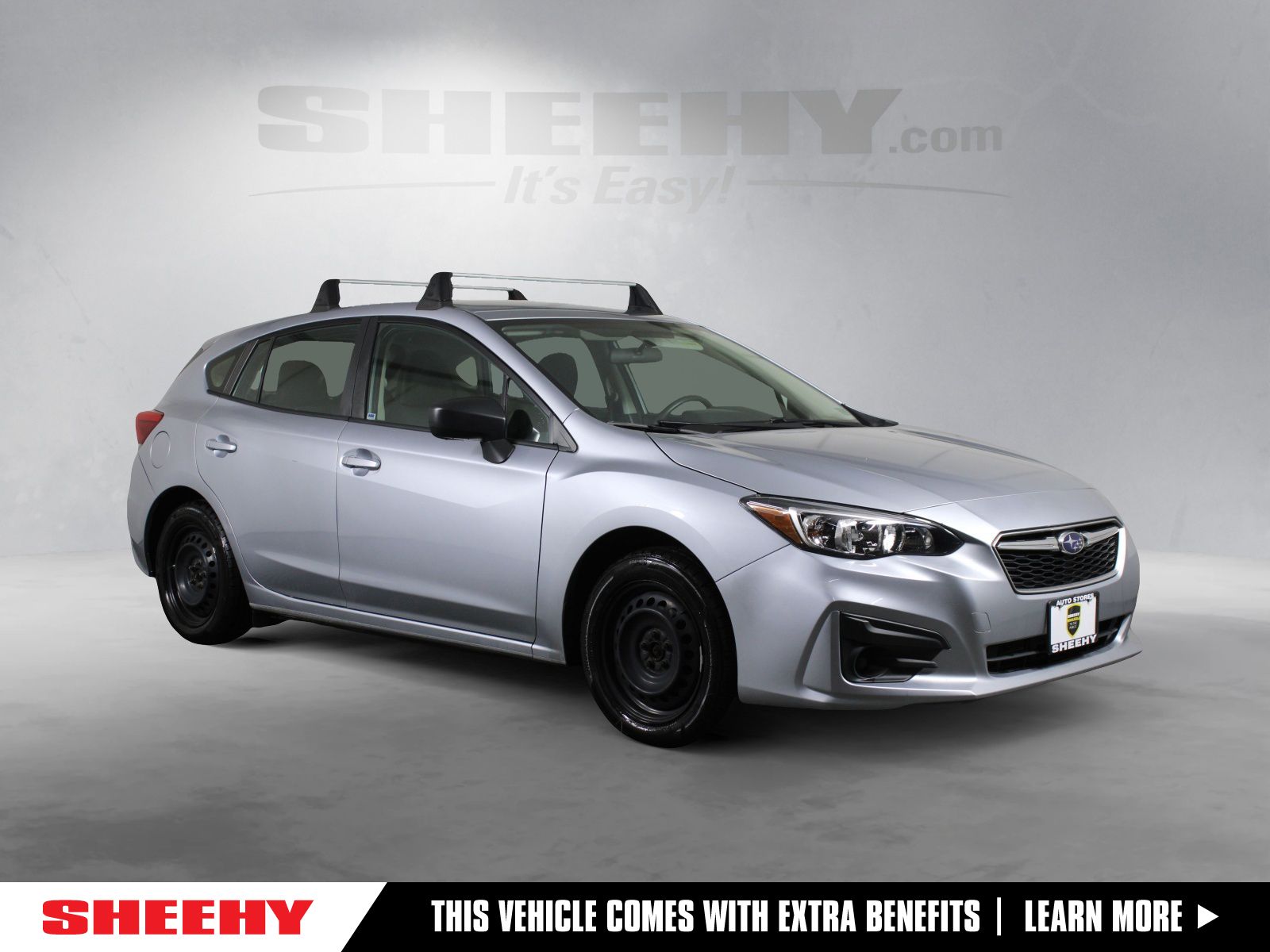 Ice Silver Metallic 2019 Subaru Impreza 2.0i Hatchback AWD Hatchback All-Wheel Drive Continuously Variable Transmission