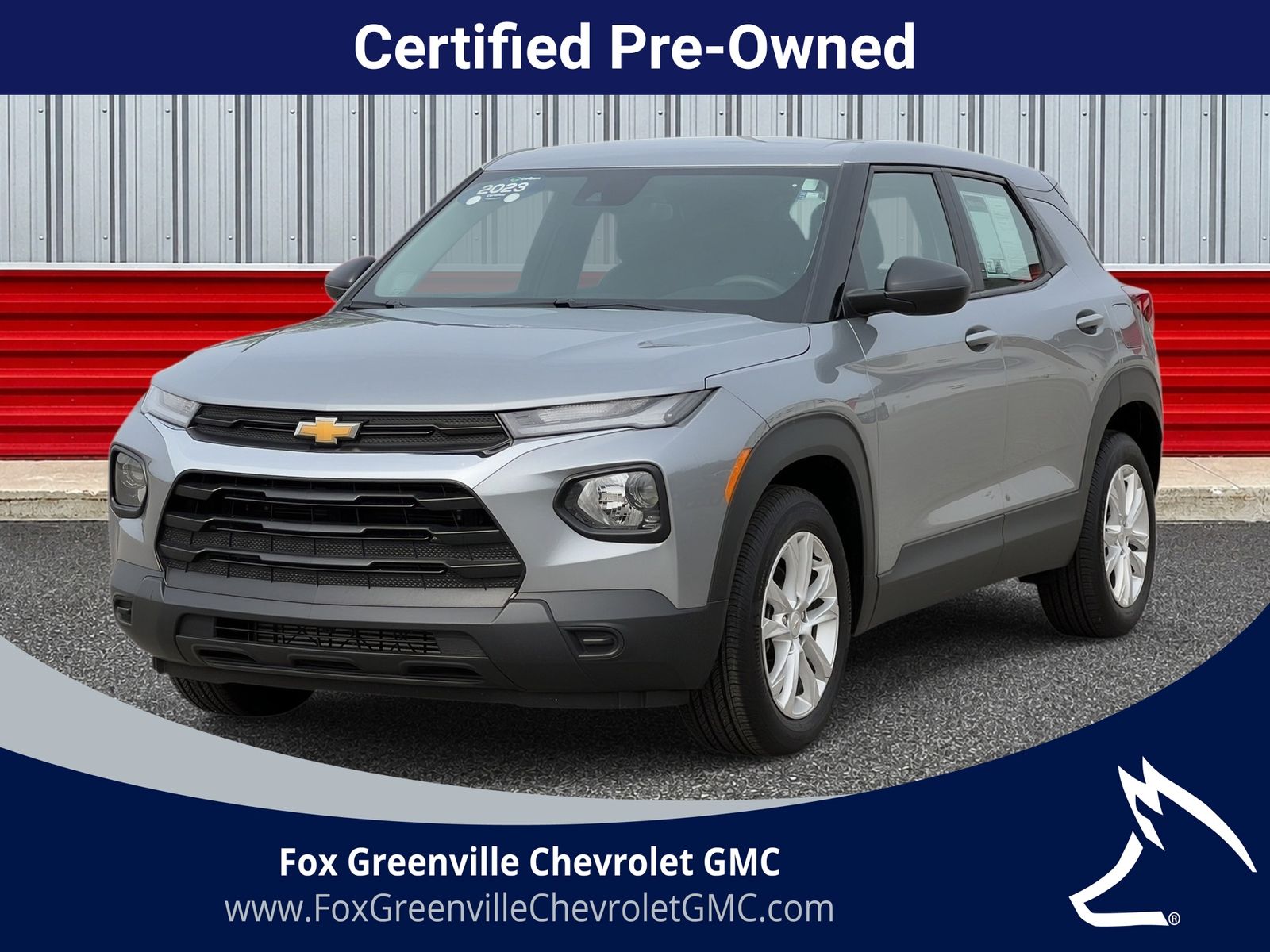Sterling Gray Metallic 2023 Chevrolet Trailblazer SUV / Crossover Front-Wheel Drive Continuously Variable Transmission