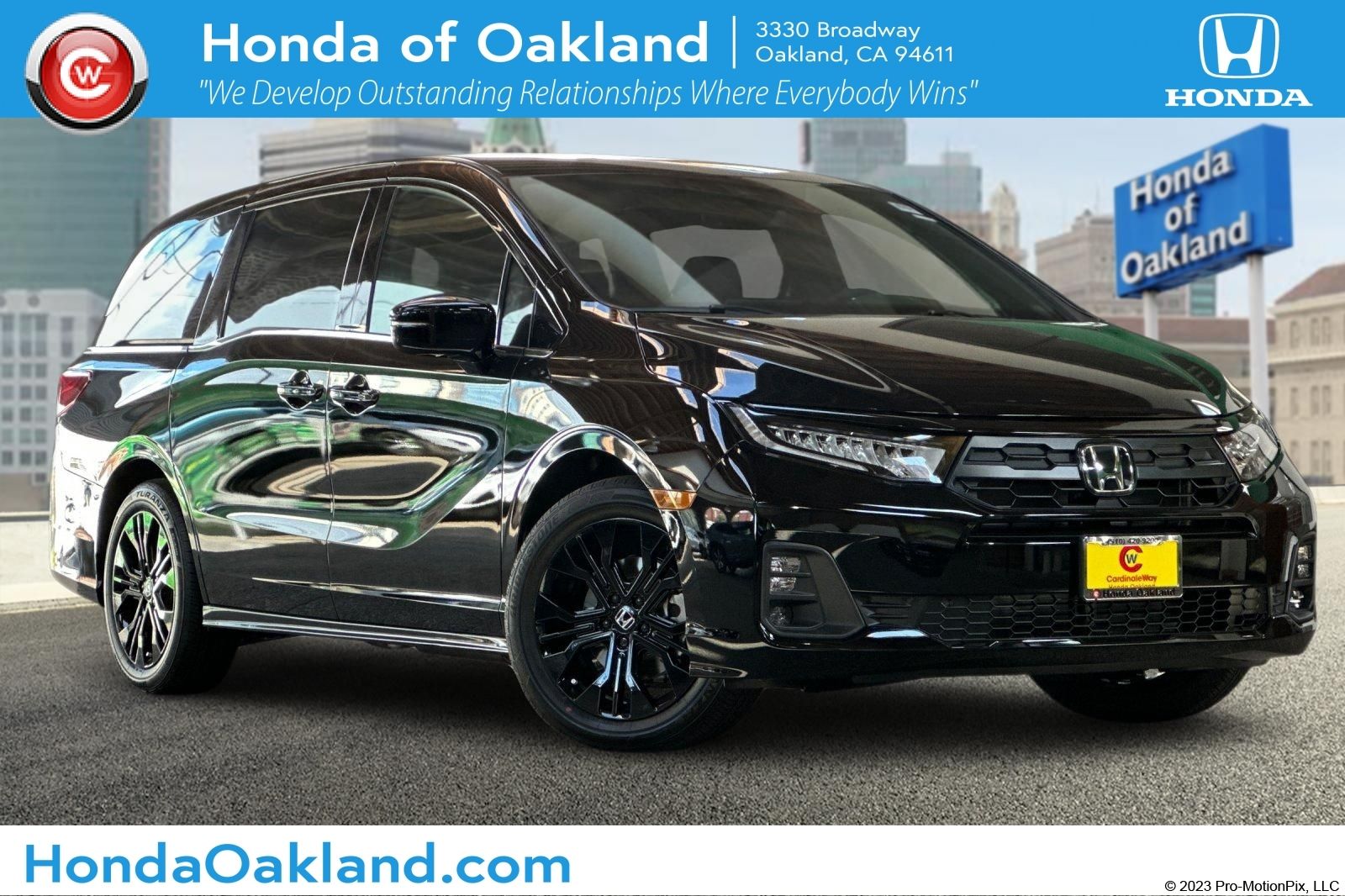 Crystal Black 2026 Honda Odyssey Minivan Front-Wheel Drive Automatic