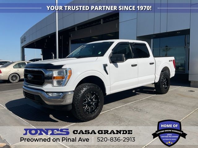 Oxford White 2021 Ford F-150 Pickup Truck Four-Wheel Drive Automatic