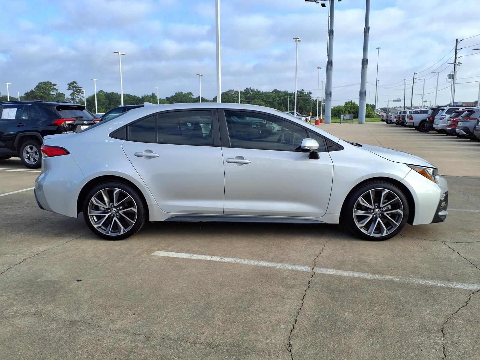 2021 Toyota Corolla SE Silver at Don McGill Toyota