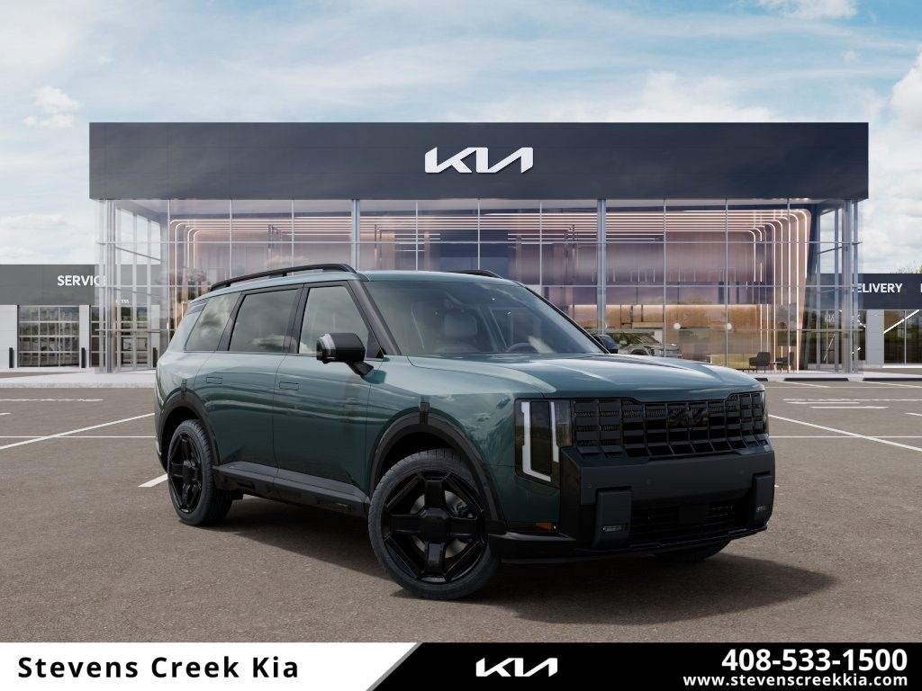 Black Jade Green 2027 Kia Telluride Hybrid SUV / Crossover All-Wheel Drive 6-Speed Automatic