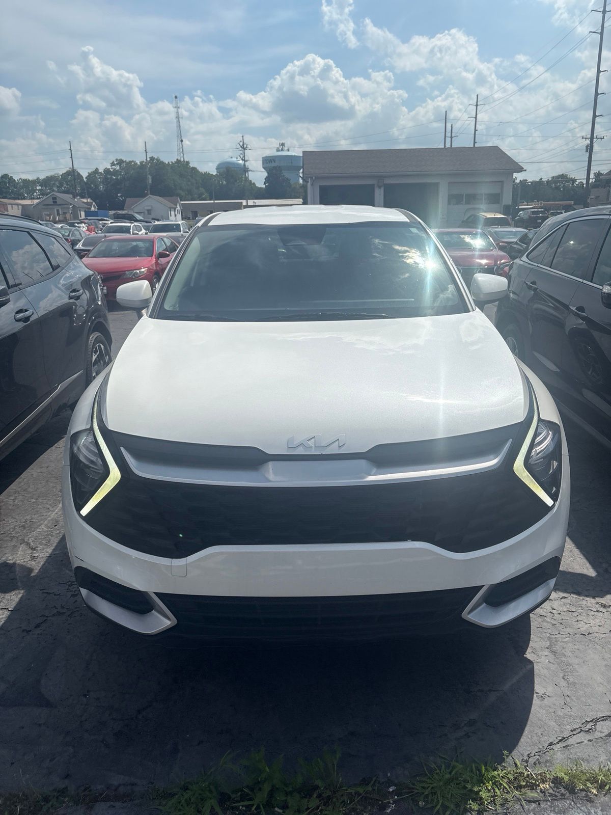 Snow White Pearl 2023 Kia Sportage SUV / Crossover All-Wheel Drive 8-Speed Automatic