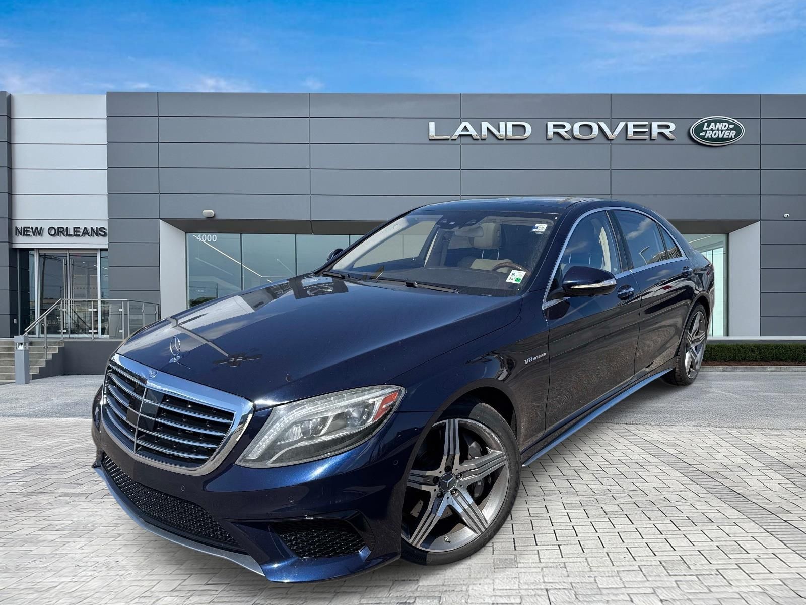 Lunar Blue Metallic 2015 Mercedes-Benz S-Class S 63 AMG Sedan All-Wheel Drive 7-Speed Automatic