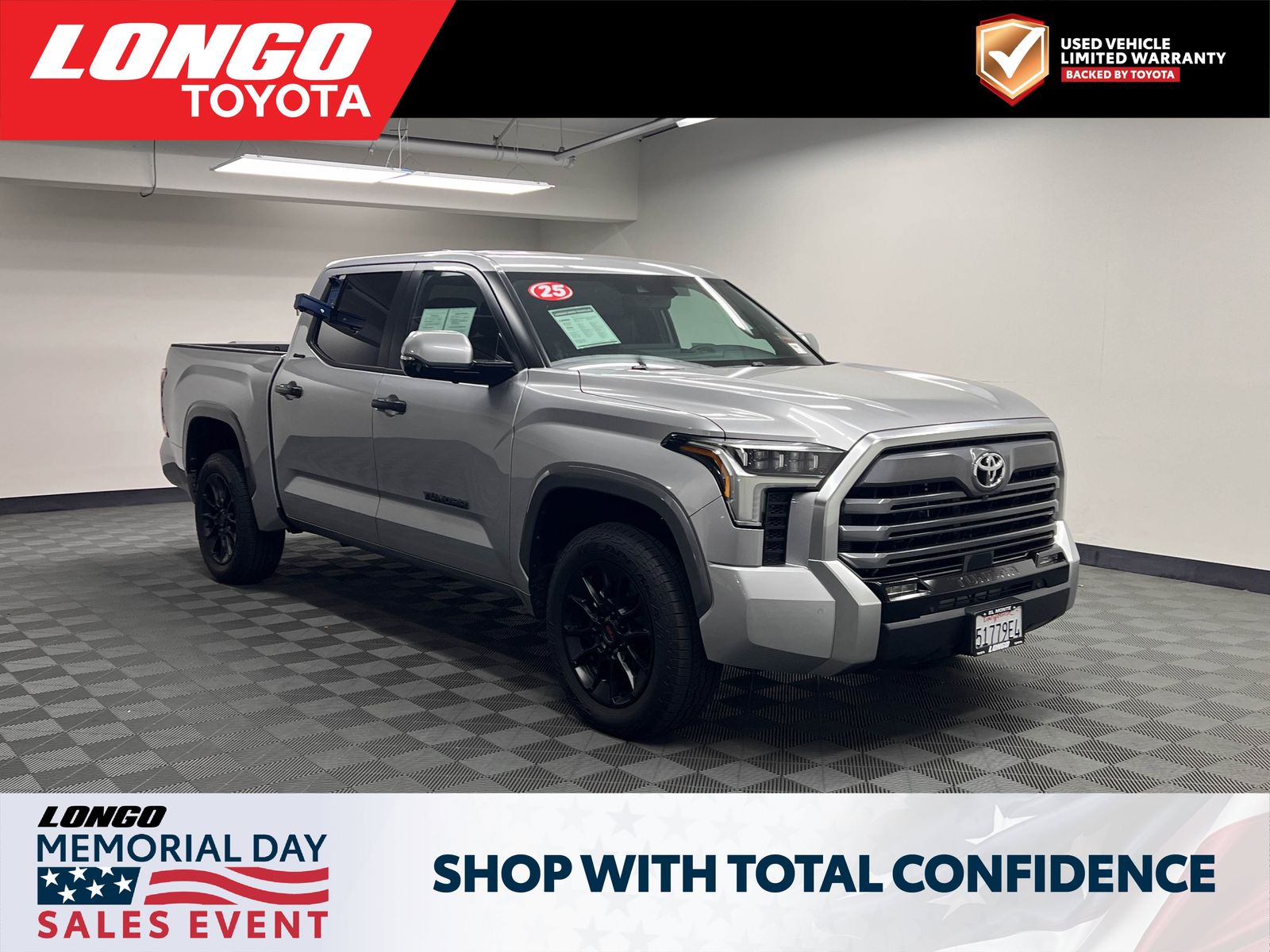 used 2025 Toyota Tundra car, priced at $49,888