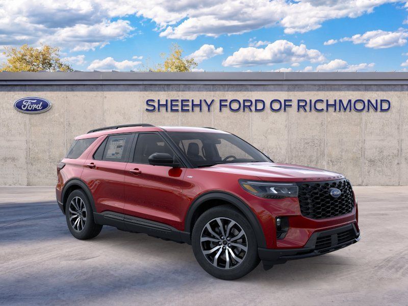 Red Metallic 2026 Ford Explorer SUV / Crossover All-Wheel Drive Automatic