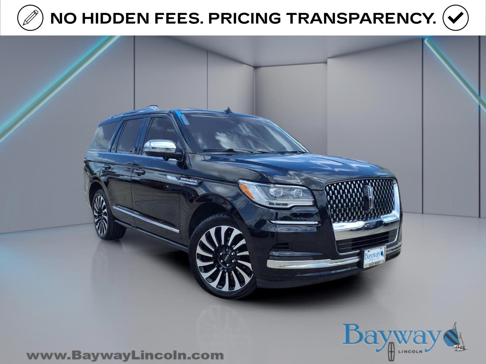 Black Metallic 2024 Lincoln Navigator SUV / Crossover Four-Wheel Drive Automatic