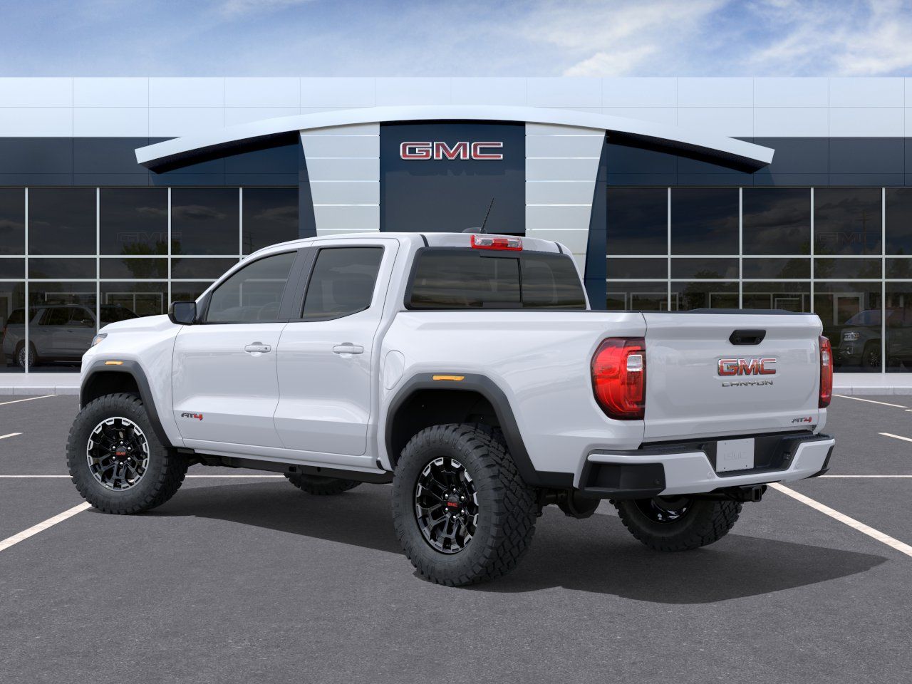 2026 GMC Canyon AT4 White at Ross Downing Buick GMC