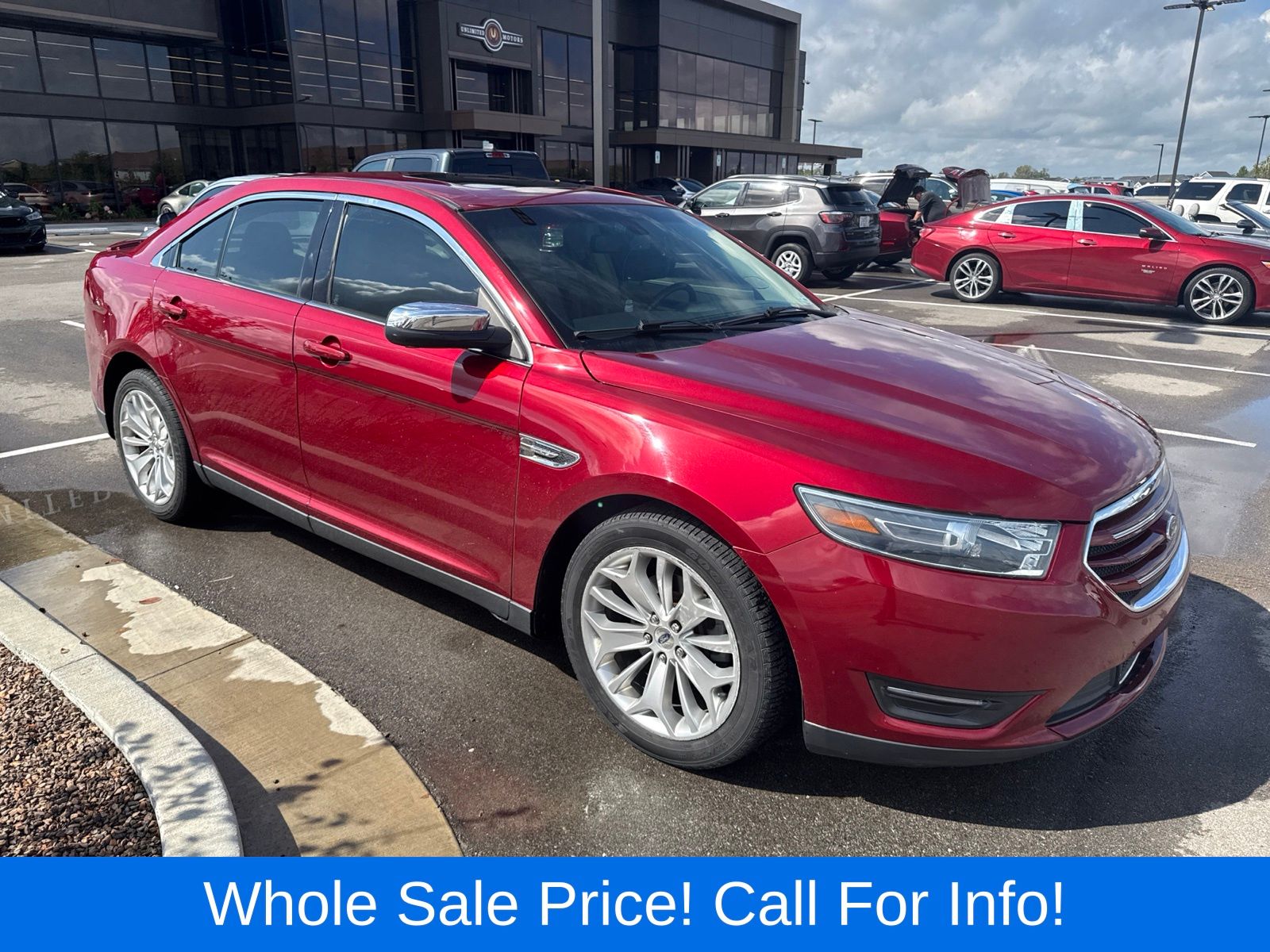 Ruby Red Metallic 2016 Ford Taurus Sedan Front-Wheel Drive 6-Speed Automatic
