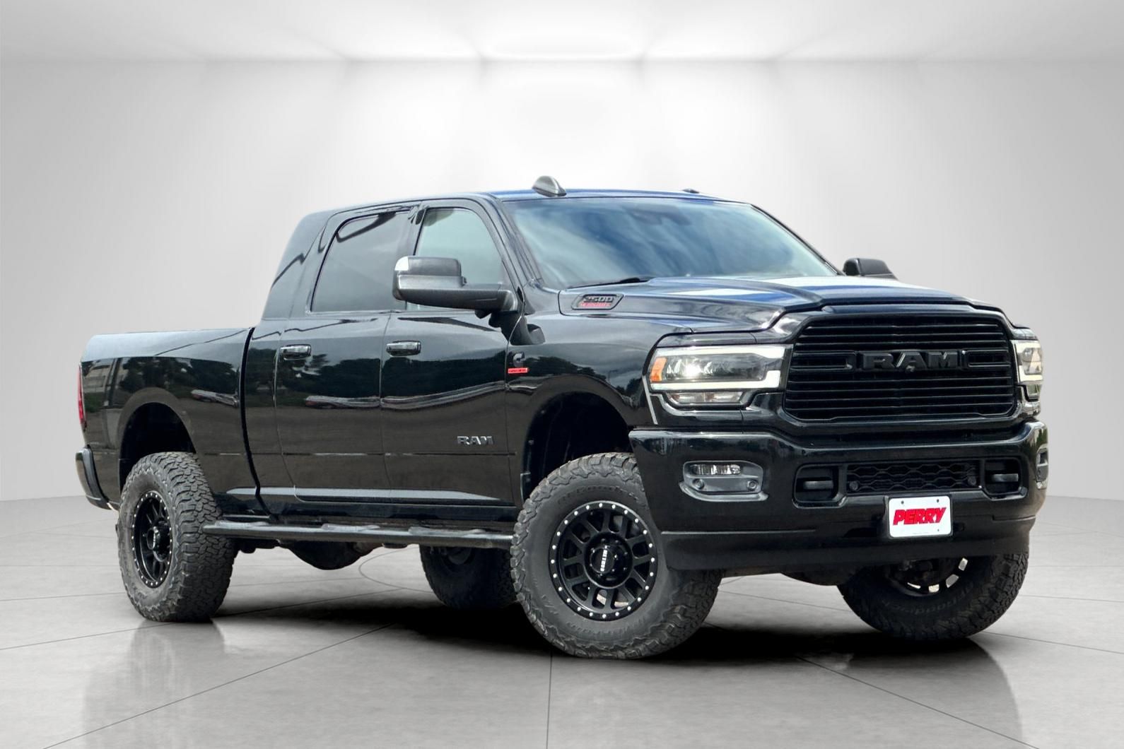 Diamond Black Crystal Pearlcoat 2019 RAM 2500 Big Horn Mega Cab 4WD Pickup Truck Four-Wheel Drive 6-Speed Automatic