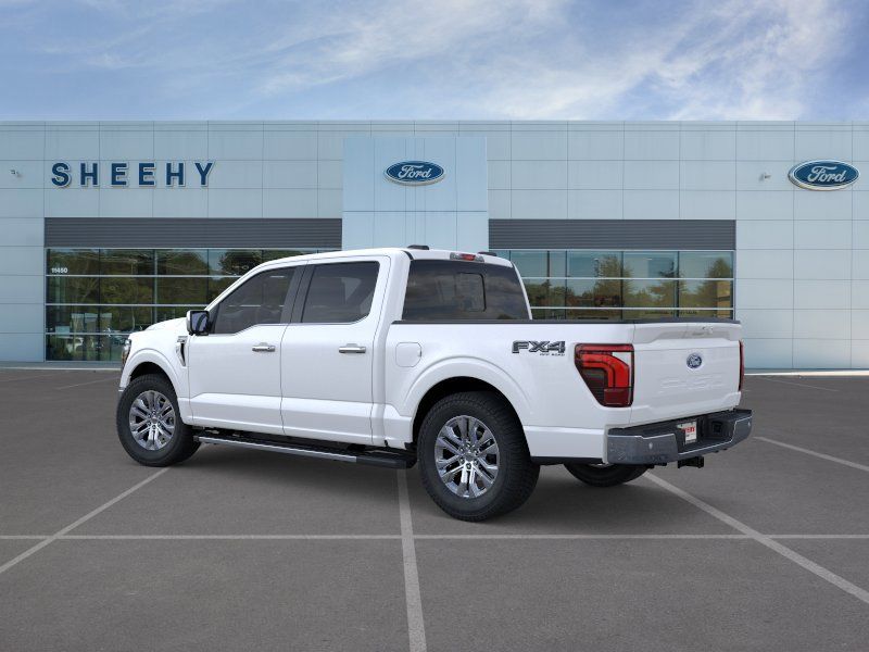 New 2026 Star White Metallic Tri-Coat Ford Lariat image 6