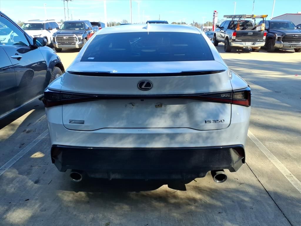 2021 Lexus IS 350 F SPORT White at Westside Lexus