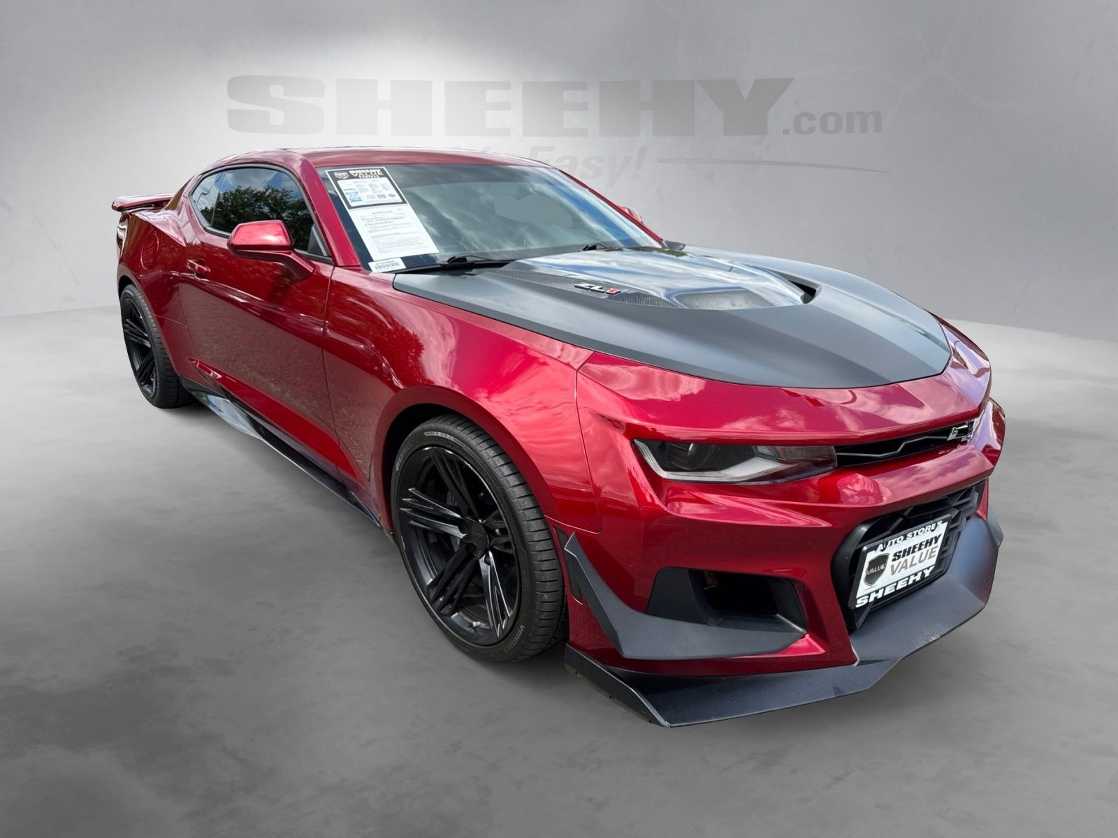 Used 2021 Wild Cherry Tintcoat Chevrolet ZL1 image 2