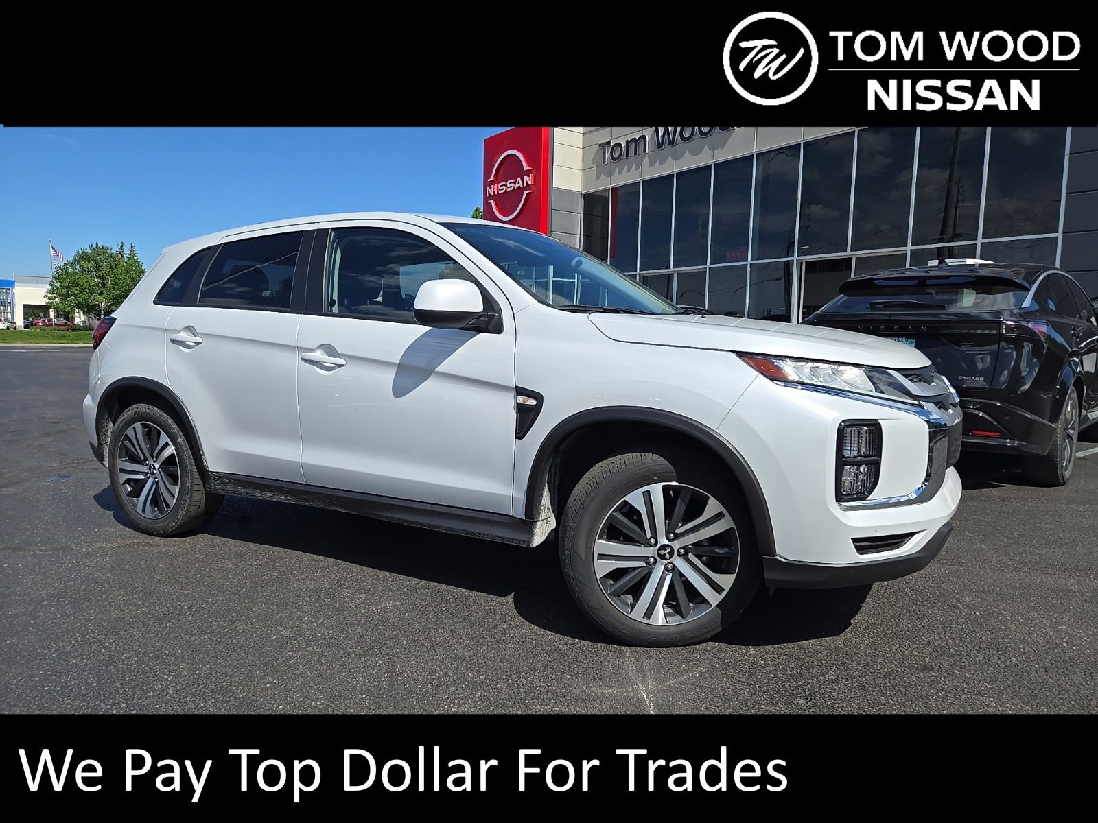 White 2025 Mitsubishi Outlander Sport SUV / Crossover All-Wheel Drive Continuously Variable Transmission