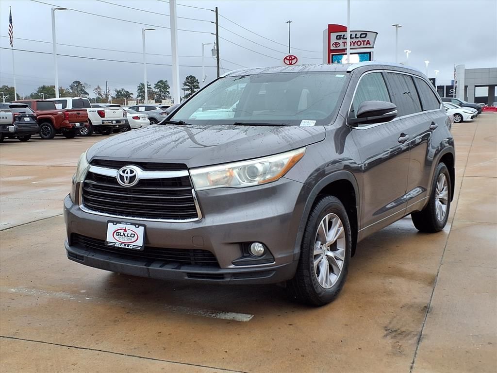 2015 Toyota Highlander XLE V6 Gray at Gullo Toyota