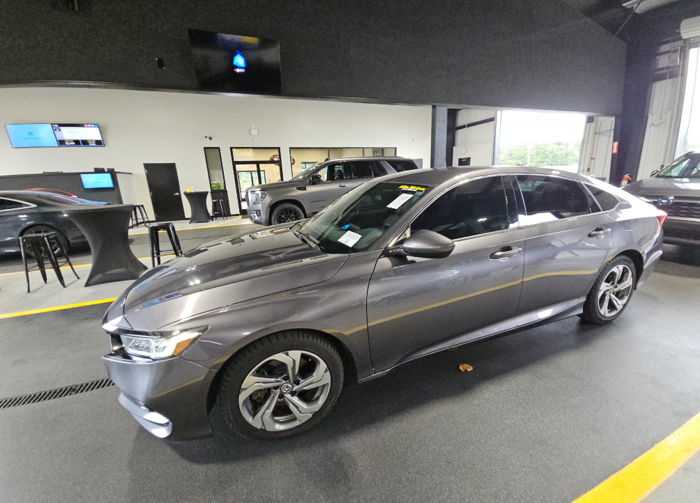 Lunar Silver Metallic 2019 Honda Accord Sedan Front-Wheel Drive Continuously Variable Transmission