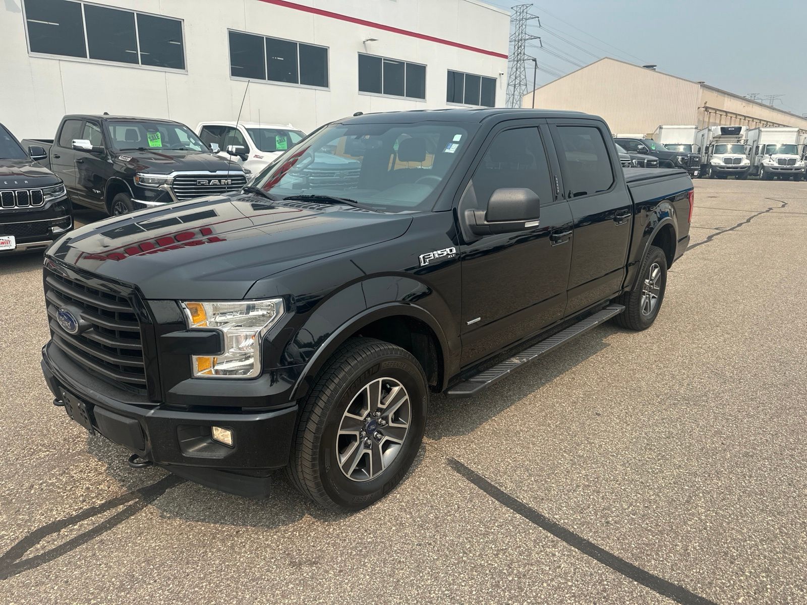 Shadow Black 2017 Ford F-150 Pickup Truck Four-Wheel Drive 6-Speed Automatic