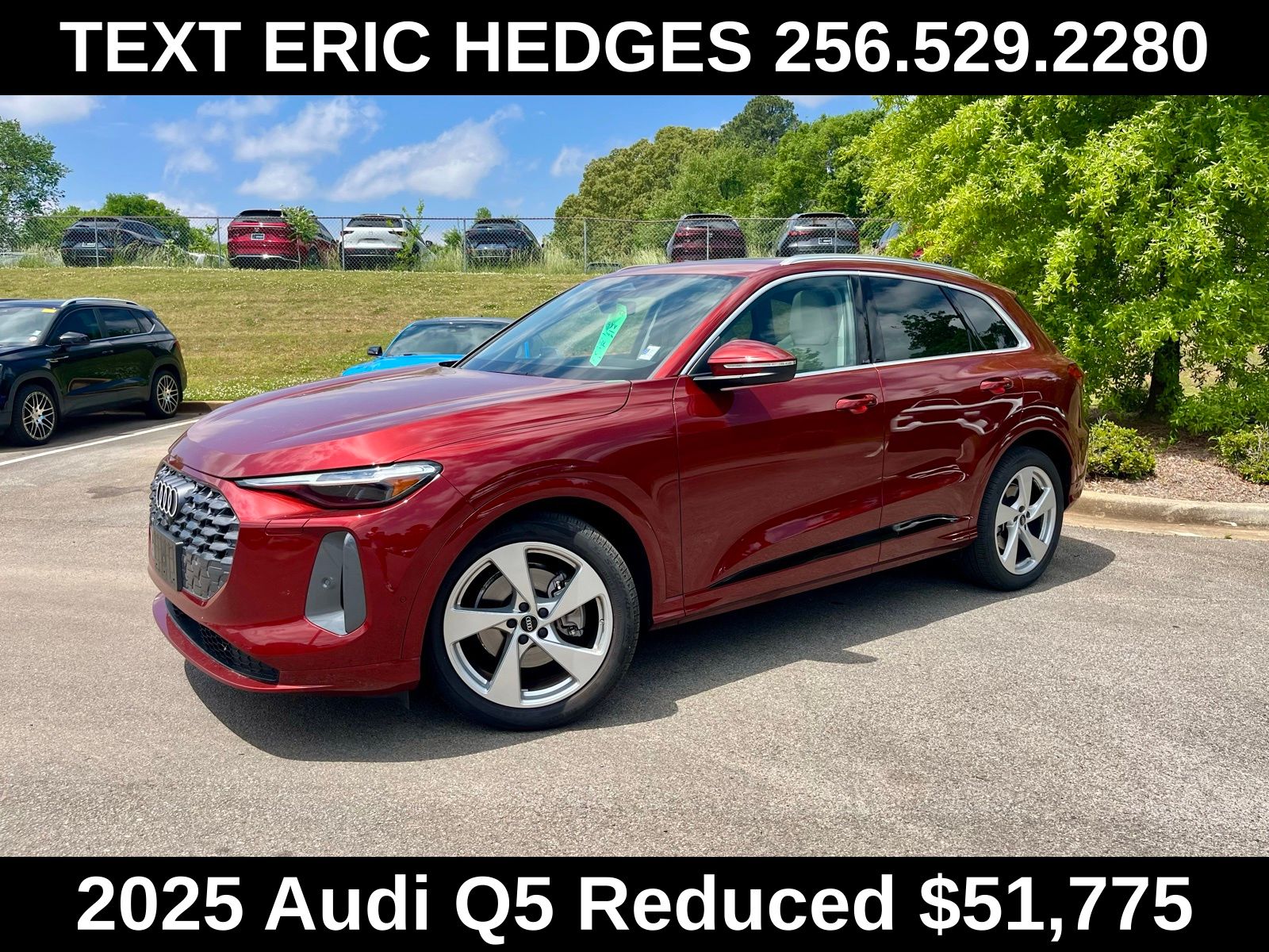 Grenadine Red Metallic 2025 Audi Q5 quattro Prestige 40 TFSI SUV / Crossover All-Wheel Drive 7-Speed Automatic