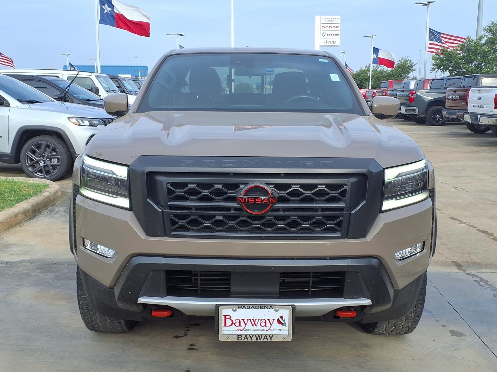2024 Nissan Frontier PRO-X Beige at South Houston Nissan