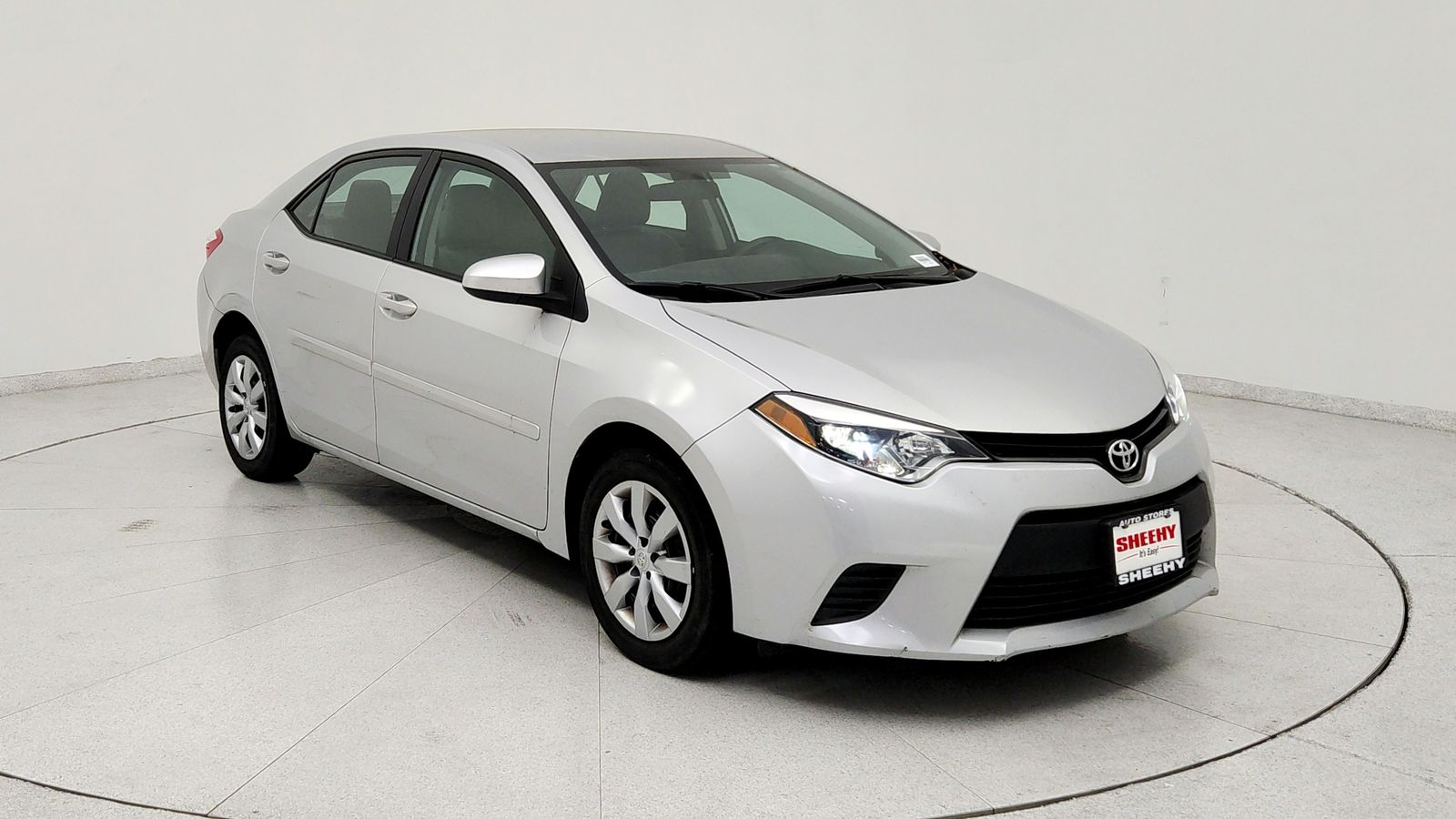 Classic Silver Metallic 2014 Toyota Corolla Sedan Front-Wheel Drive Continuously Variable Transmission