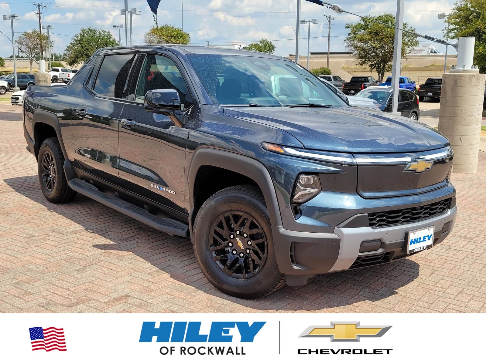 Blue Smoke Metallic 2026 Chevrolet Silverado EV Pickup Truck All-Wheel Drive 1-Speed Automatic