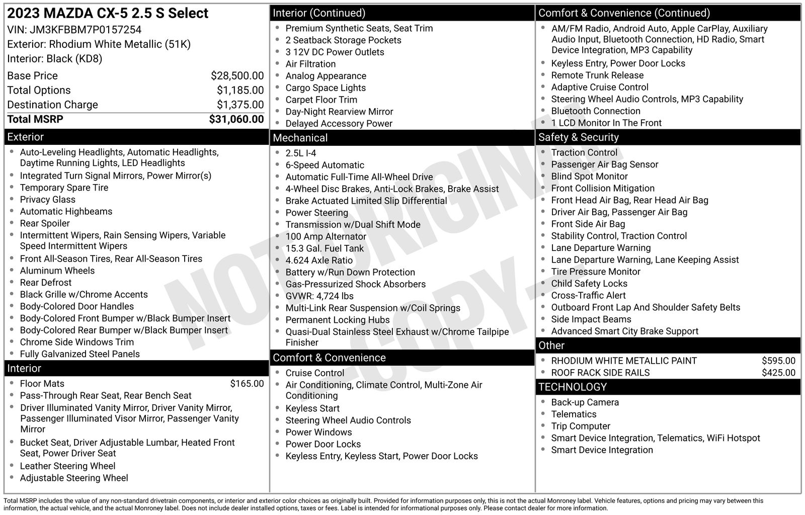 Used Car 2023 Mazda Cx-5  2.5 S Select Package For Sale Under $25,000 In Austin, Texas