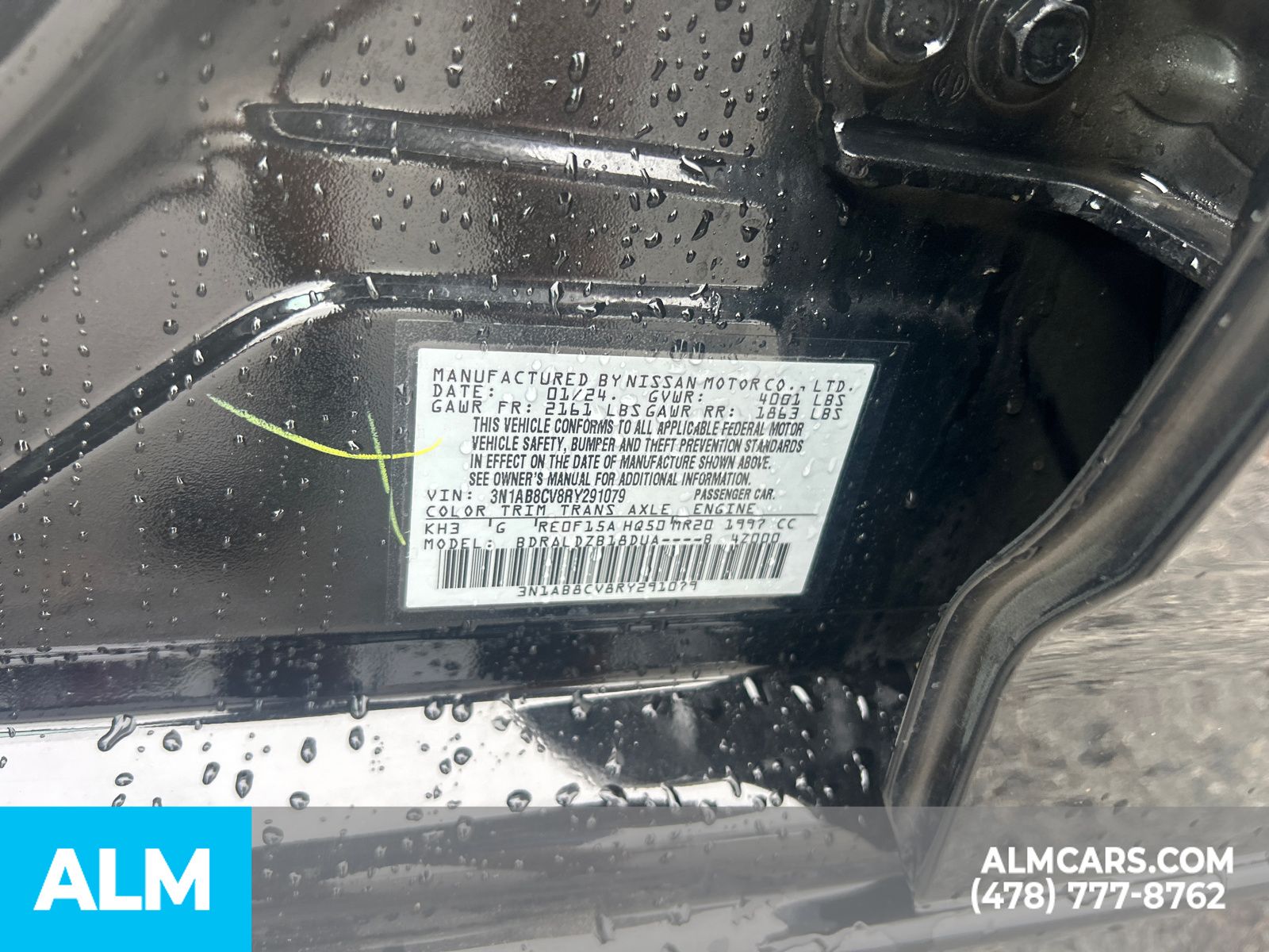 Used 2024 Black Nissan SV image 35
